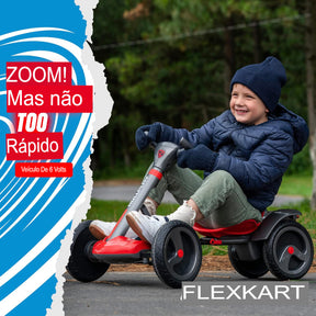 Mini Kart elétrico infantil [BATERIA RESERVA GRATIS]