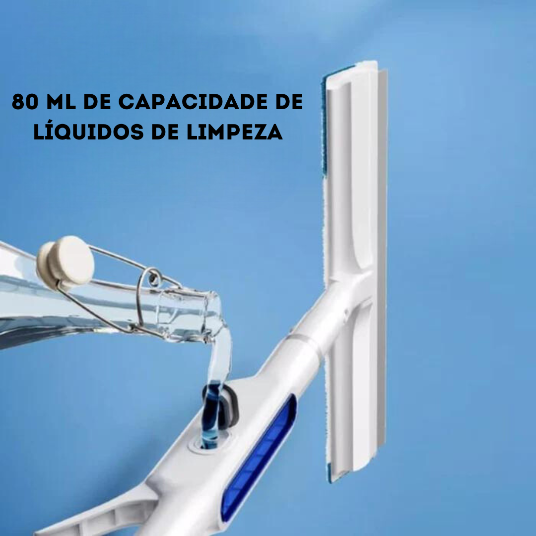 SprayClean™ - Rodo Squeegee para Limpeza de Vidros