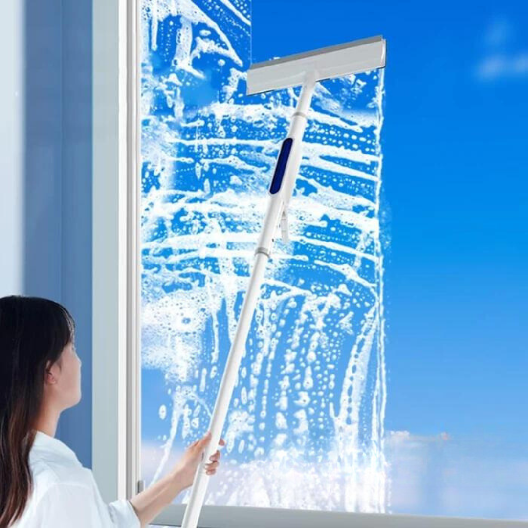 SprayClean™ - Rodo Squeegee para Limpeza de Vidros