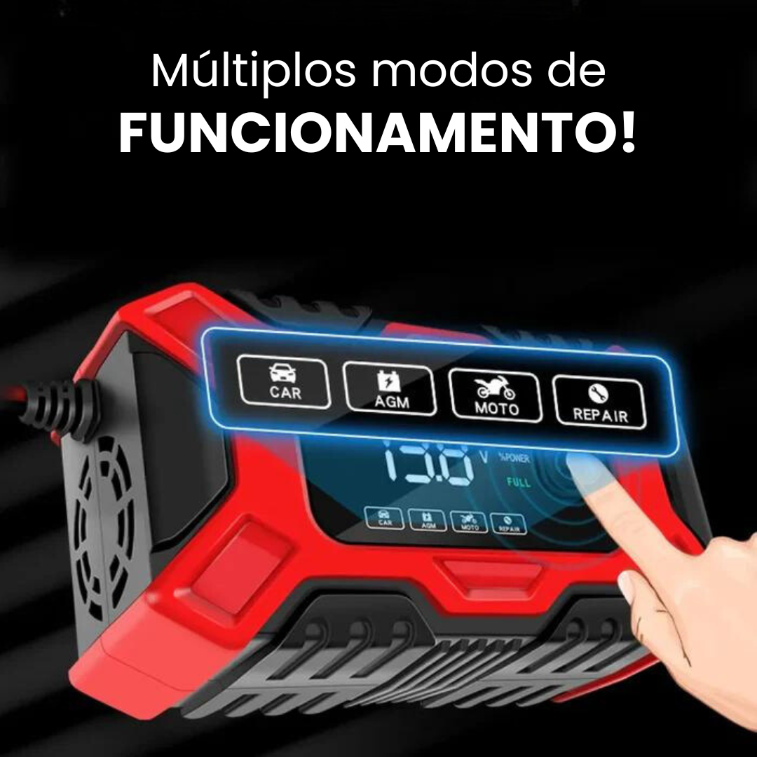 VoltBoost Pro™ - Carregador Ultra Rápido de Bateria Automotiva [OFERTA LIMITADA]