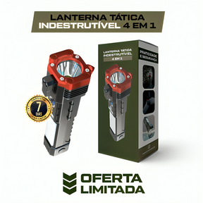 TitanLux™ - Lanterna Tática Ultra Potente 4 em 1