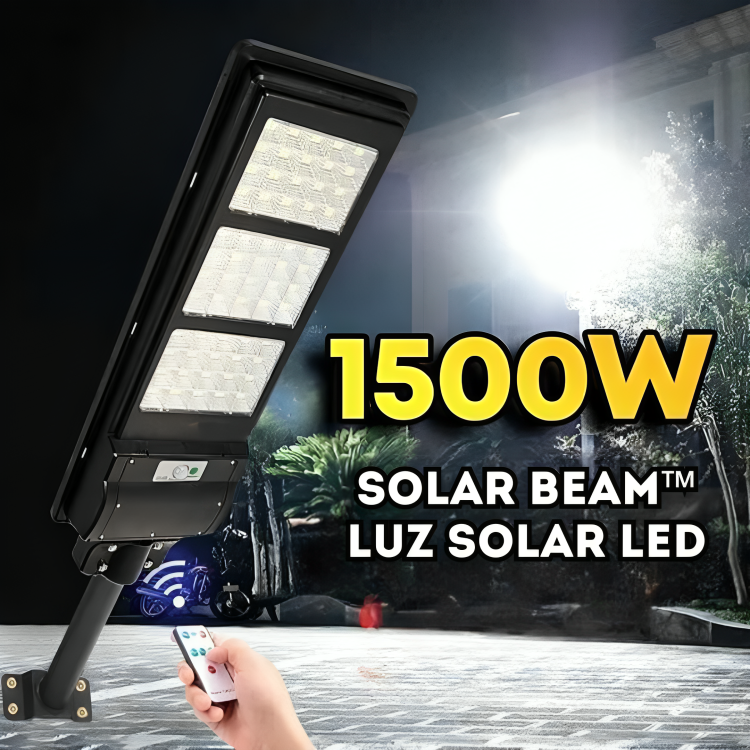 SolarBeam™ - Luz Solar LED Sustentável