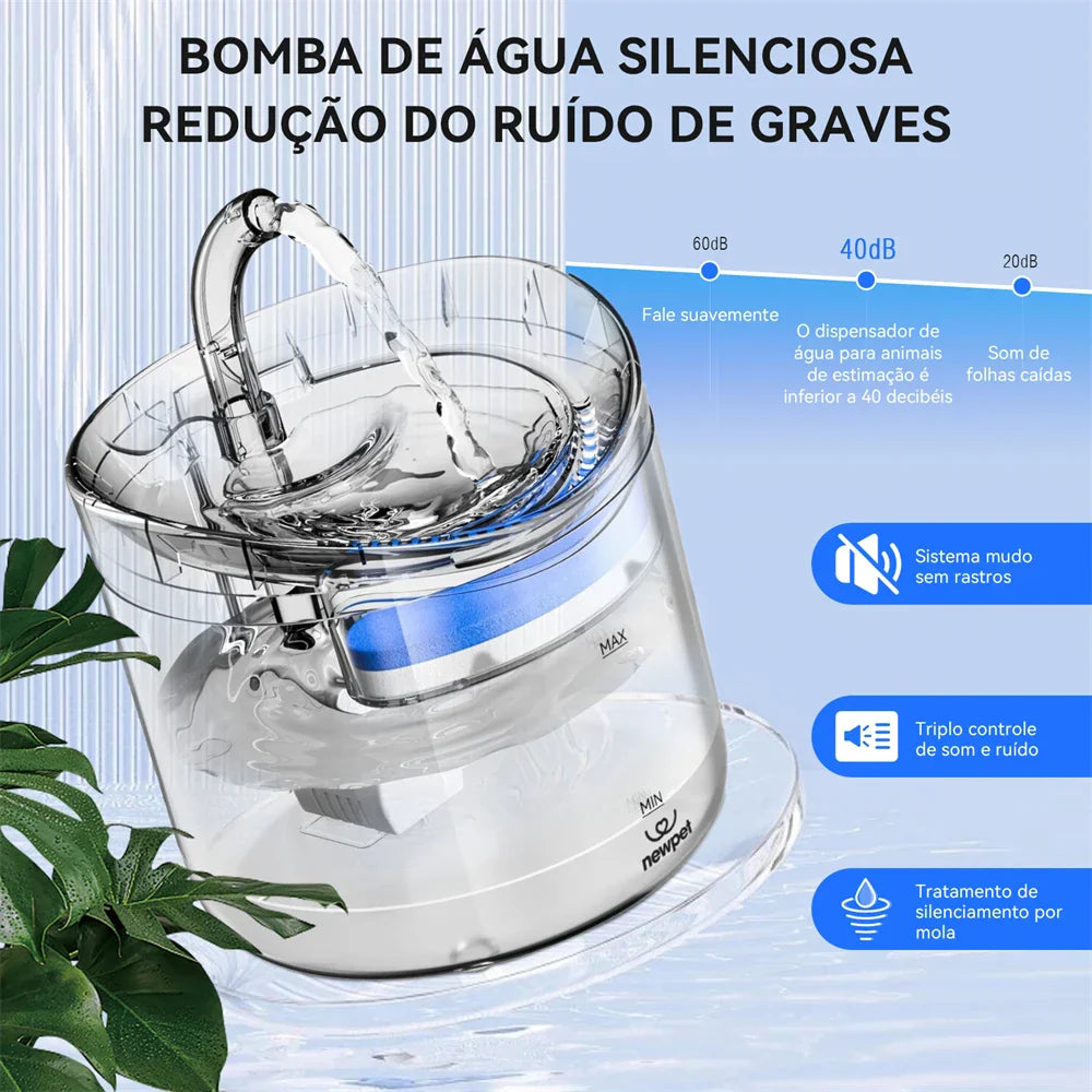 Fonte de Água Automática para Gatos - FreshWater®