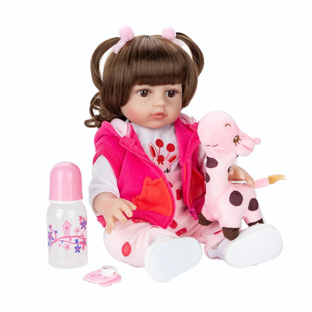 Boneca Bebê Reborn de Silicone Realista BabyReborn®