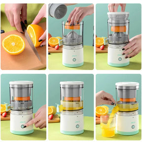 Juice Squeeze® - Espremedor De Suco Elétrico e Automático ( Compre 1 Leve 2 )