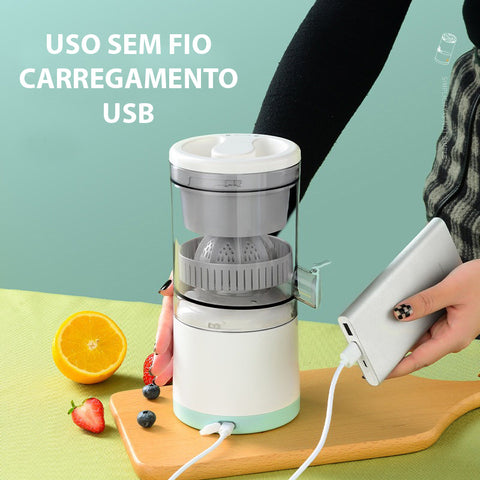 Juice Squeeze® - Espremedor De Suco Elétrico e Automático ( Compre 1 Leve 2 )